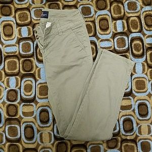 American Eagle Olive Skinny Pants